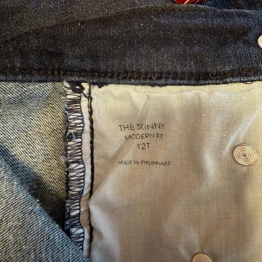 Ann Taylor Skinny Modern Fit Size 12T Ankle Jean - Picture 4 of 4